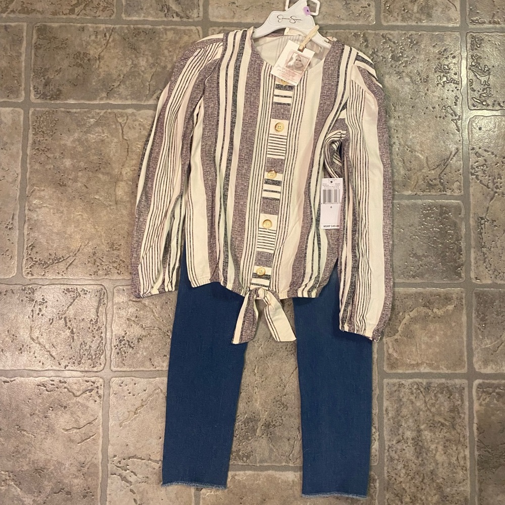 2-Piece Girls Jessica Simpson Outfit